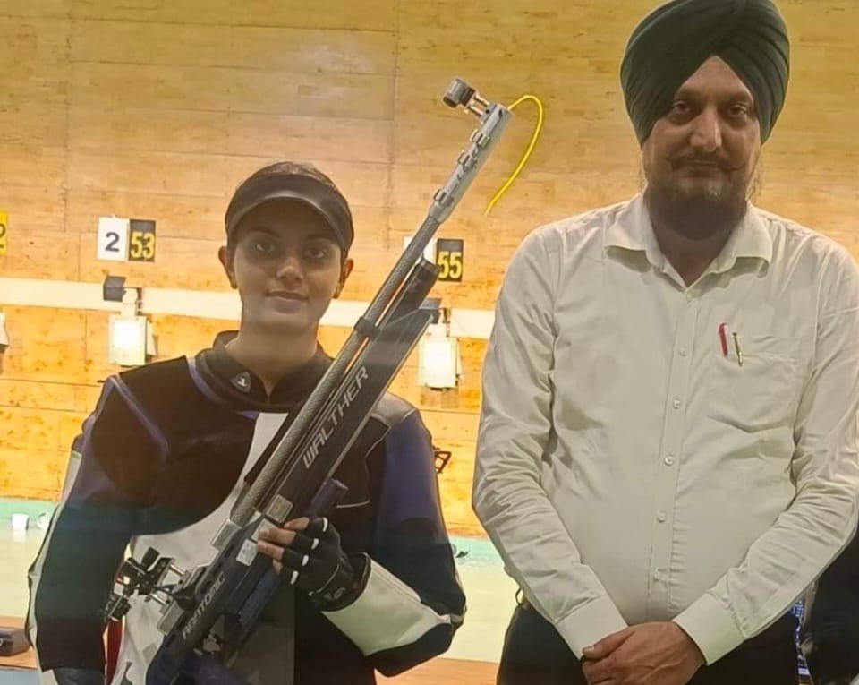 Khushi Saini ISSF World Cup Spain in Air Rifle Junior Category