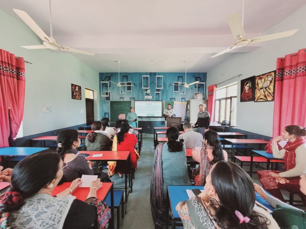 Mission Capable 20 Block Nangal, Ropar, Training under Teacher Training Programme, Senior Secondary Smart School Nangal (Girls) Principal Mrs. Vijay Bangla
