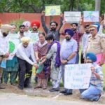 During the Green District Green Election, chart making competitions were conducted at diet rupnagar.