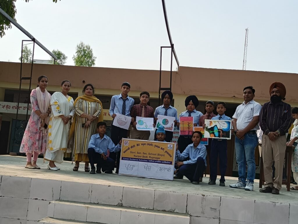 Talent Search Competition' was organized at Government Senior Secondary School (Boys), Nurpurbedi.