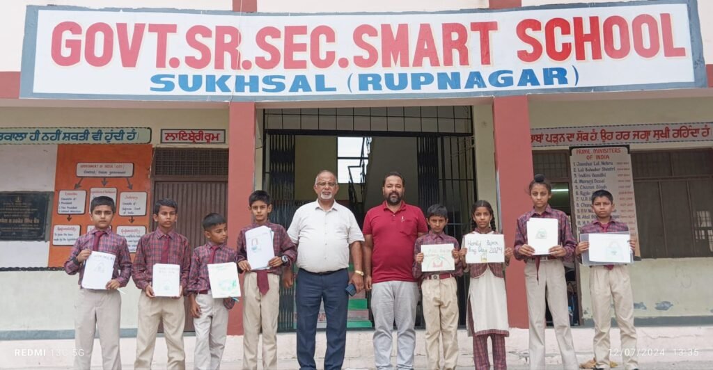 World Paper Bag Day was celebrated at Sukhsal School