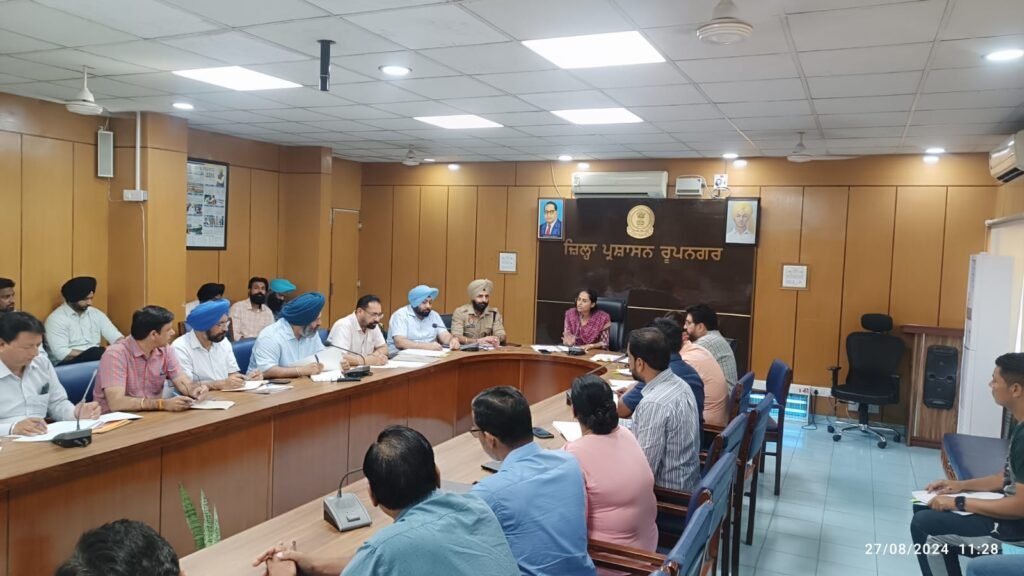 The Deputy Commissioner instructed the officials to ensure adequate arrangements for the competitions under the Season 3 of Khedan Watan Punjab 