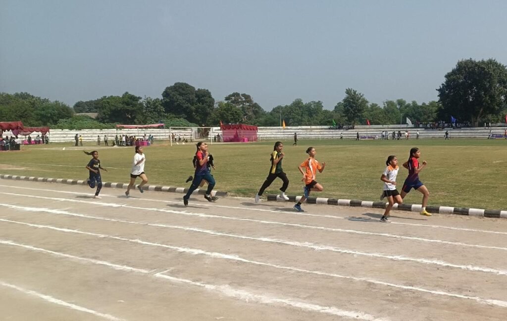  District Level Sports Competitions of Khedan Watan Punjab  Formal initiation DC Rupnagar Himanshu Jain , DPRO Karan 
mehta, MLA Rupnagar Advocate Dinesh Chada