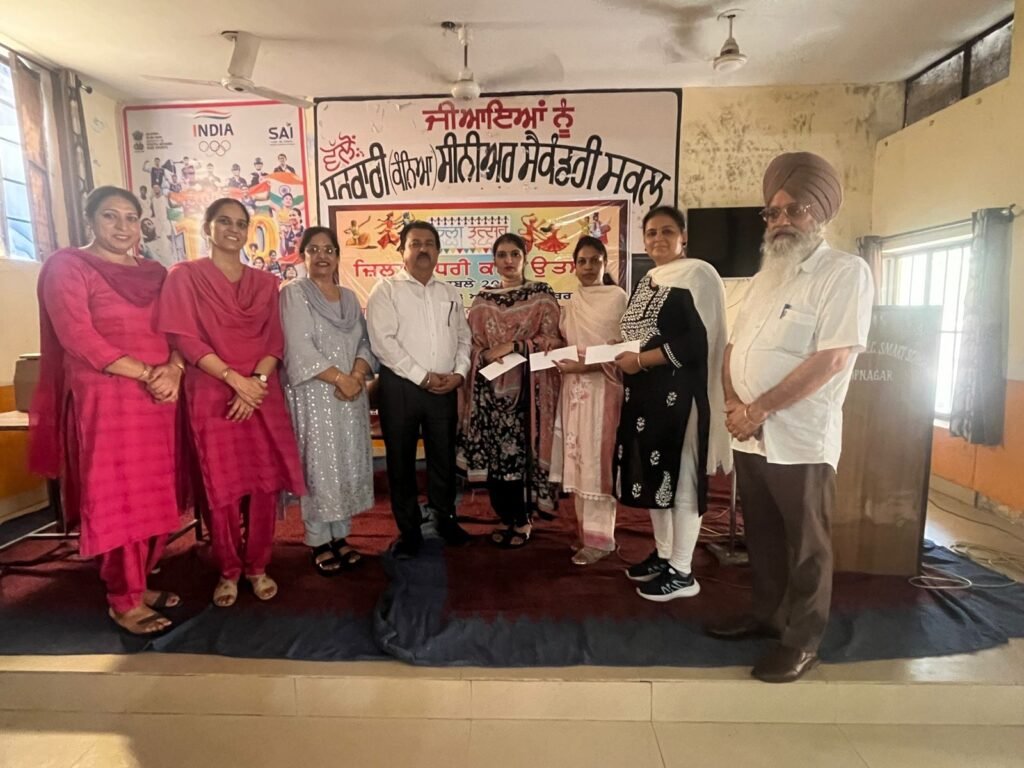 Two-day district level art festival competition 2024 organized by education department Rupnagar, Deo SE Rupnagar Sanjeev Gautam 