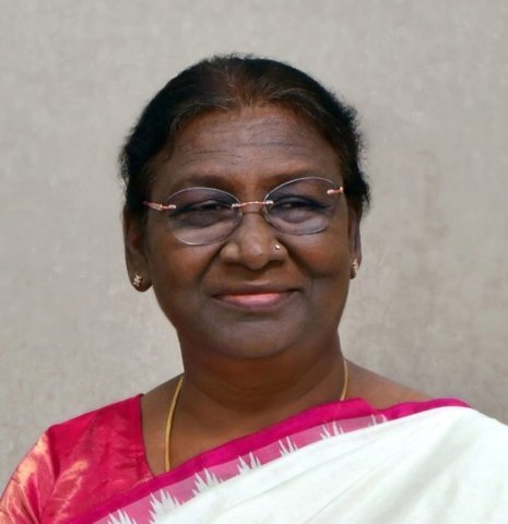 SMT. DROUPADI MURMU , Hon'ble President of Bharat Bharat