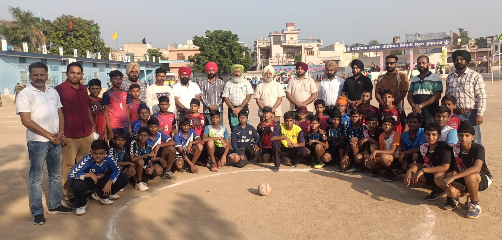 68th Inter District Handball School Games Begin Rupnagar