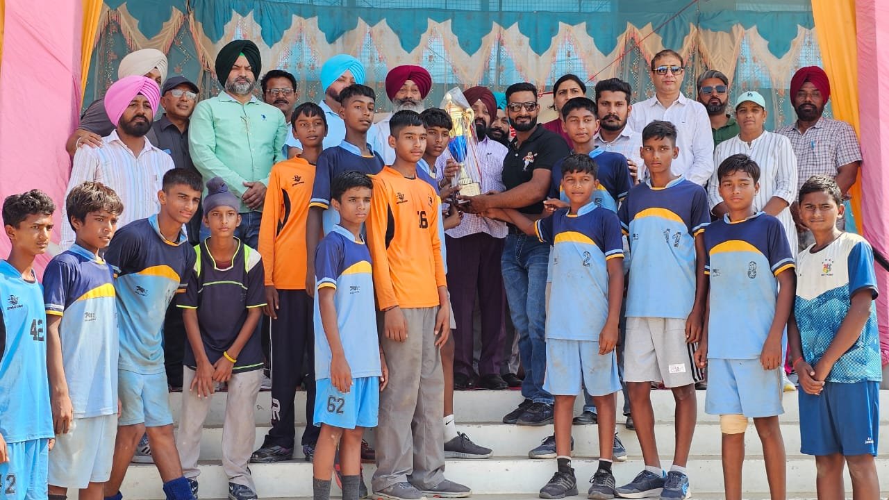 Faridkot was the winner in the 68th Inter District School Games Handball     