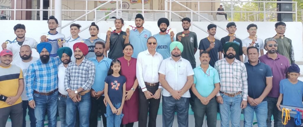 The 68th district school level athletic meet was successfully completed