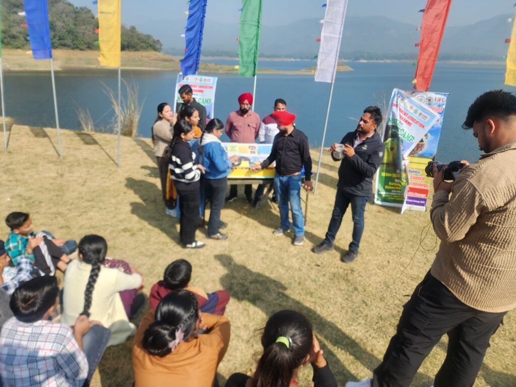 A three day environmental camp organized at Raipur Maidan, Himachal Pradesh