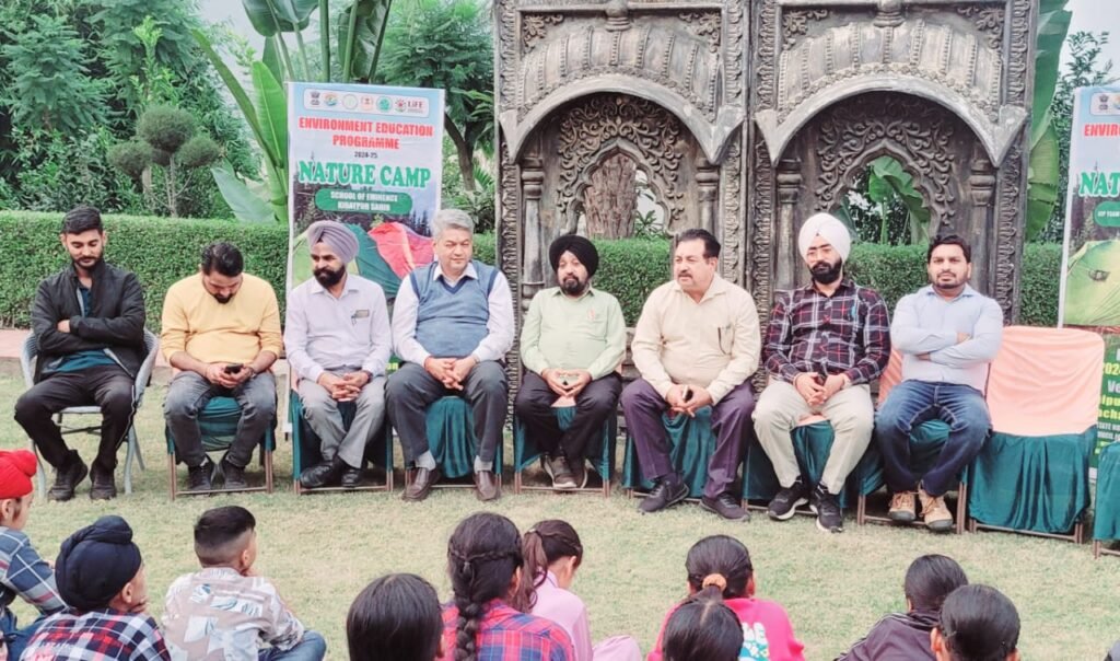 A three day environmental camp organized at Raipur Maidan, Himachal Pradesh