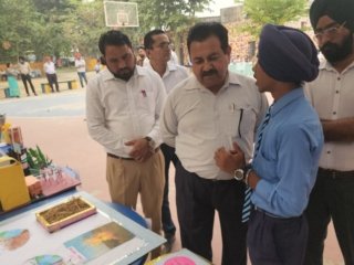 District Level Environmental Education, Quiz, Speech and Exhibition Competitions were conducted at Sri Anandpur Sahib