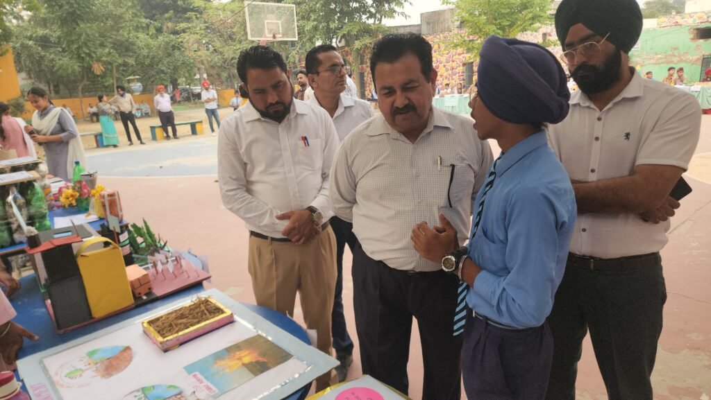 District Level Environmental Education, Quiz, Speech and Exhibition Competitions were conducted at Sri Anandpur Sahib