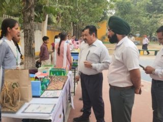District Level Environmental Education, Quiz, Speech and Exhibition Competitions were conducted at Sri Anandpur Sahib