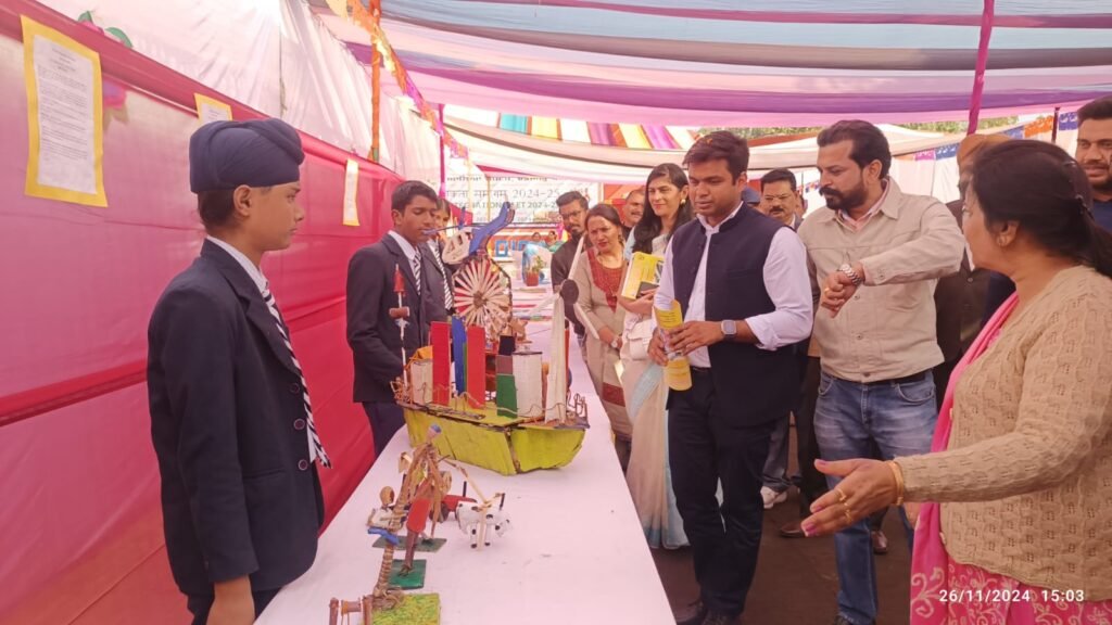 Deputy Commissioner Rupnagar attended the function at Jawahar Navodaya Vidyalaya Sandhuan , dpro karan mehta