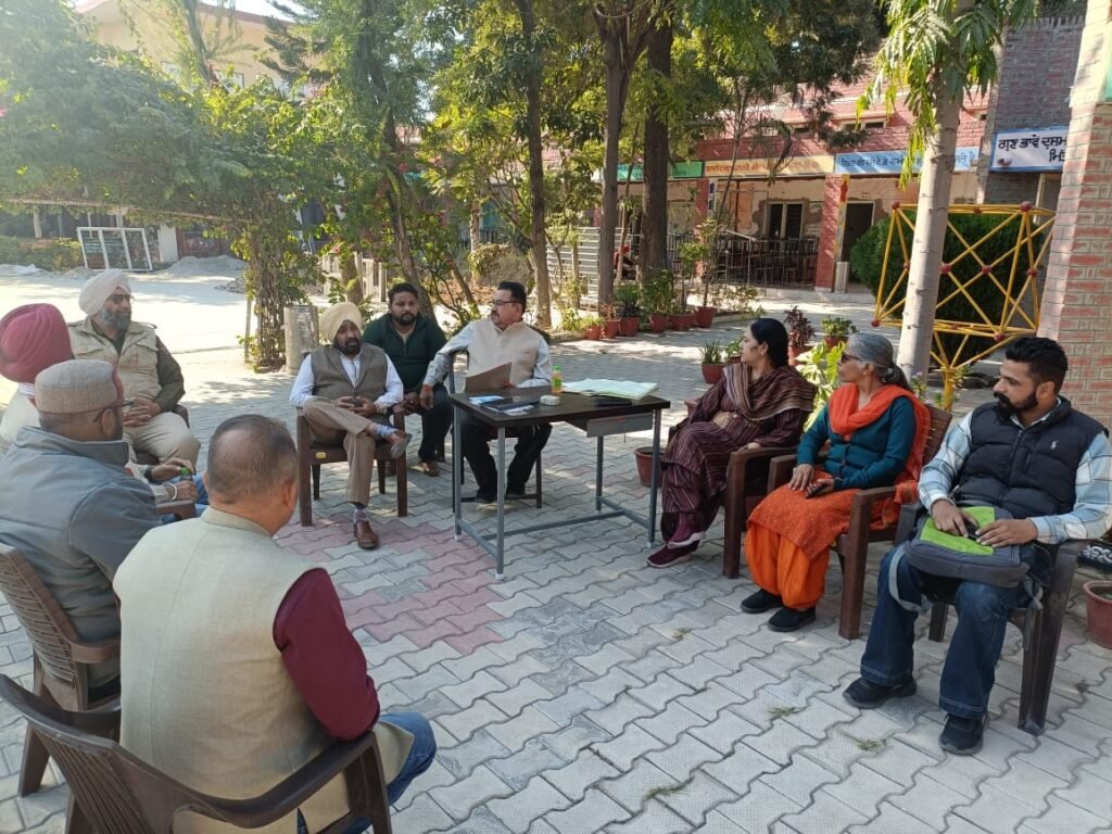 District Education Officer Rupnagar inspected government school buses