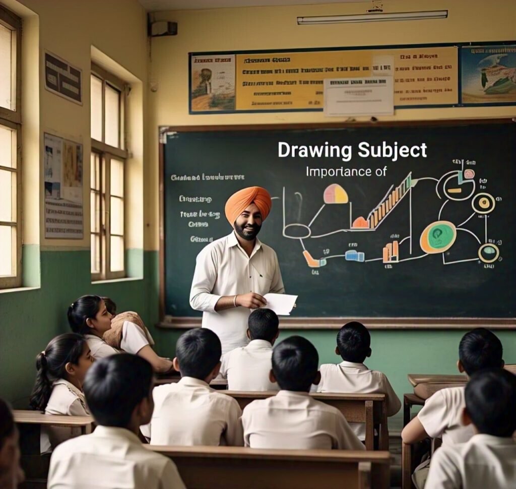 Importance of drawing subject in government schools of Punjab