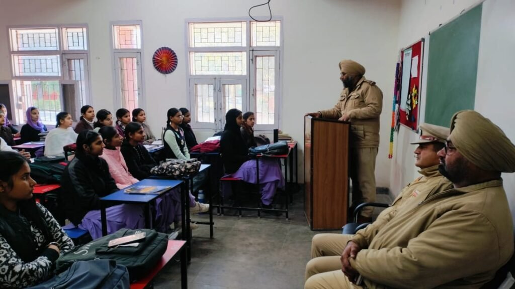 National Road Safety Month: Traffic Awareness Lecture at Diet Rupnagar