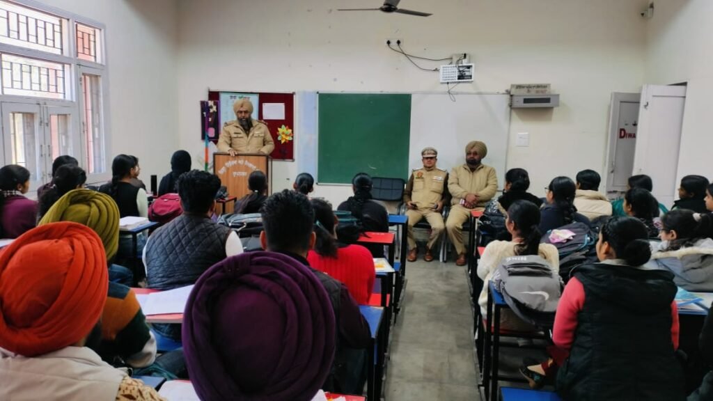 National Road Safety Month: Traffic Awareness Lecture at Diet Rupnagar