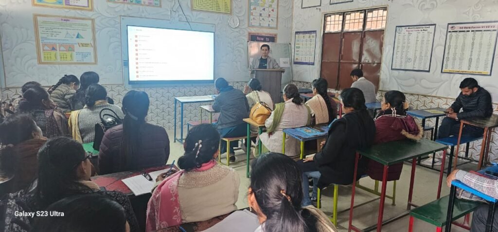 Block-level training for computer teachers was successfully conducted at various blocks of Rupnagar