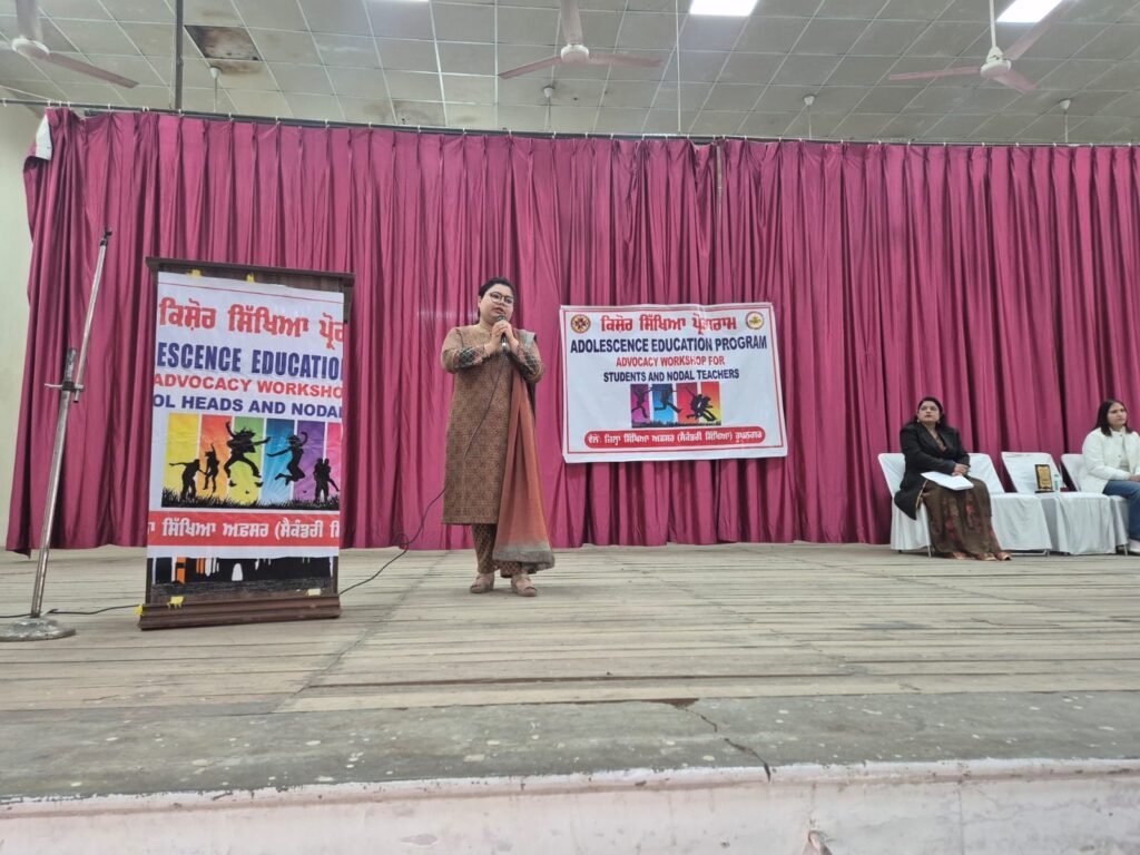 One day district level advocacy workshop organized under Kishore Shiksha programme