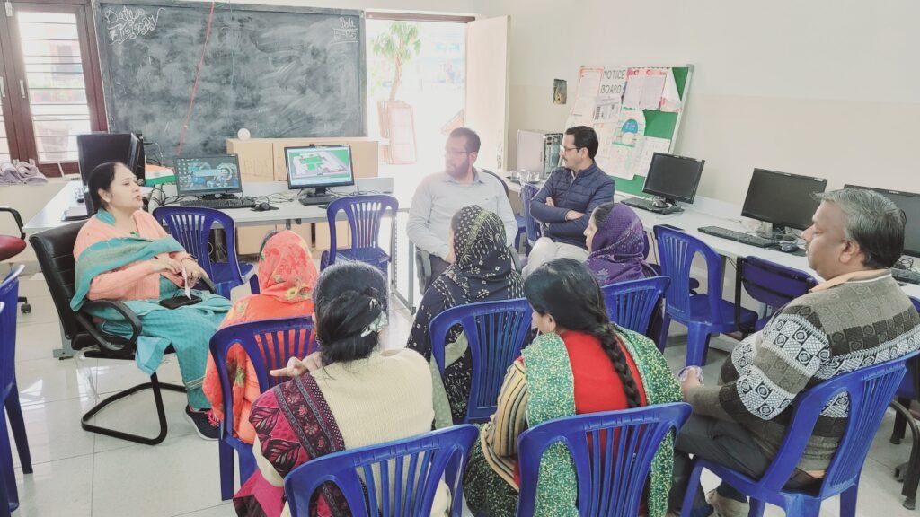 SMC meeting held at Government Girls Senior Secondary Smart School Nangal