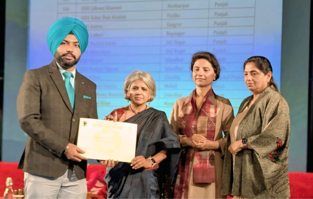 Government Middle School Bhoje Majra Achieves National Recognition in Green School Program