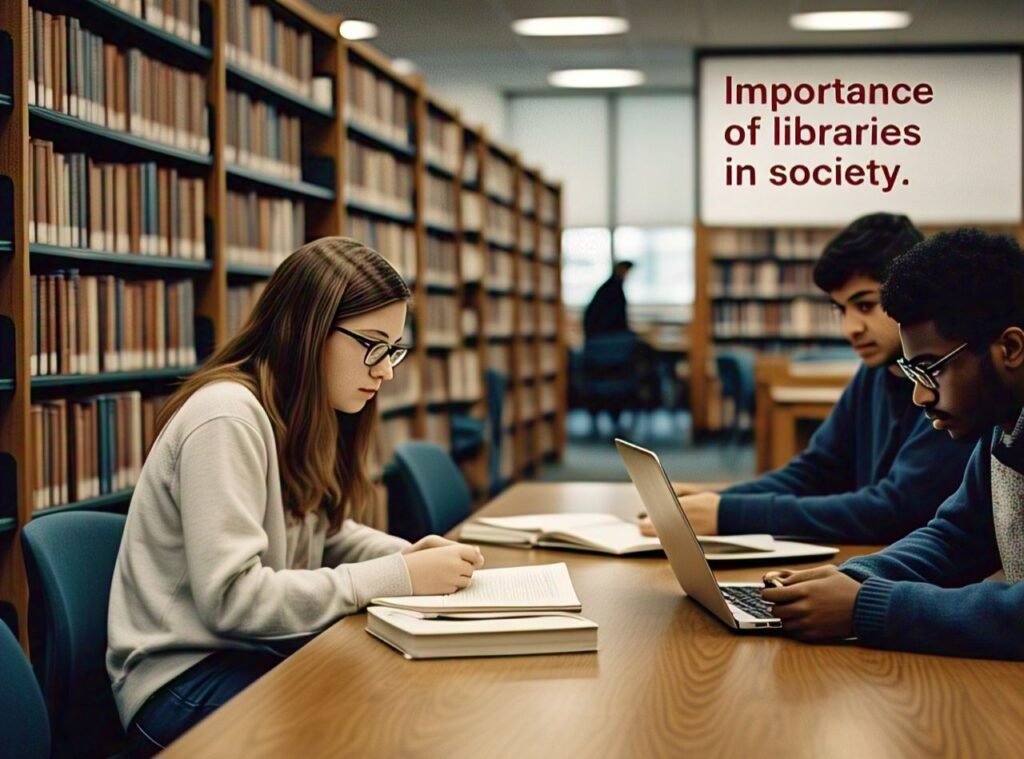 Importance of libraries in society