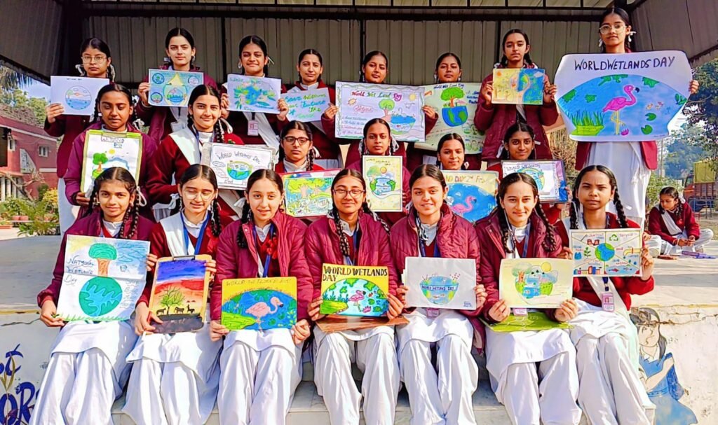 World Wetland Day Celebrated at GGSSS Nangal T/Ship