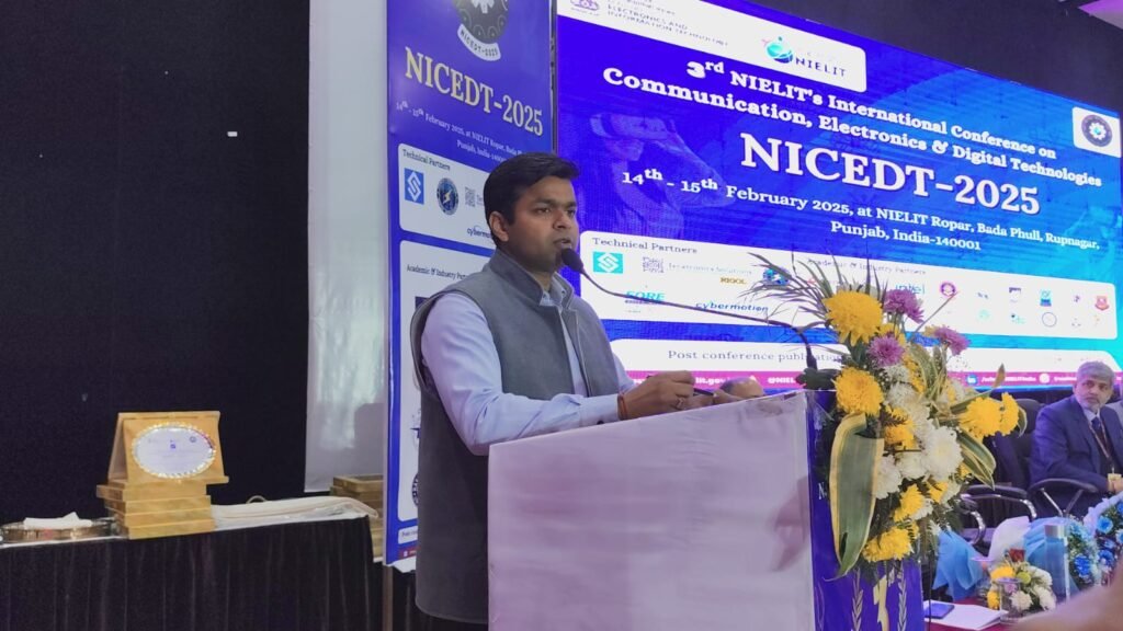 Two-day International Conference on Communication, Electronics and Digital Technologies begins at NILEIT University, Ropar