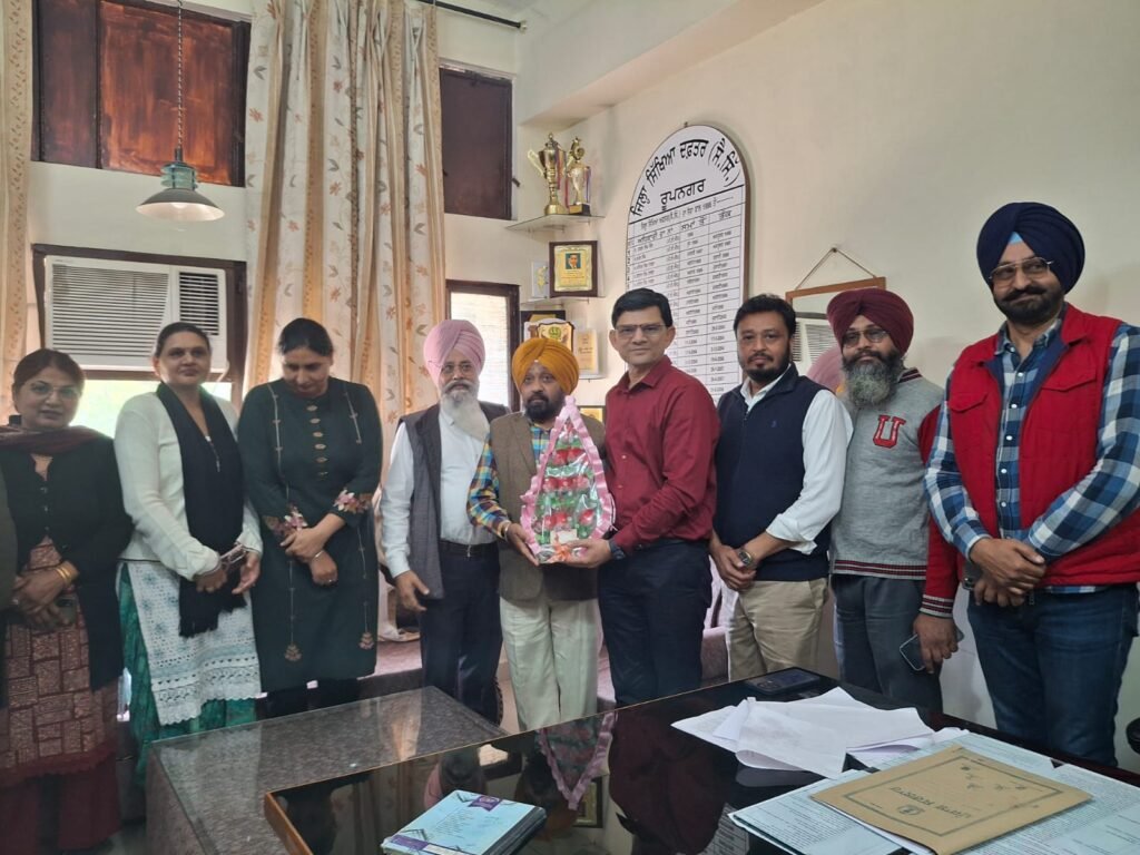 Prem Kumar Mittal takes charge as District Education Officer (DEO)