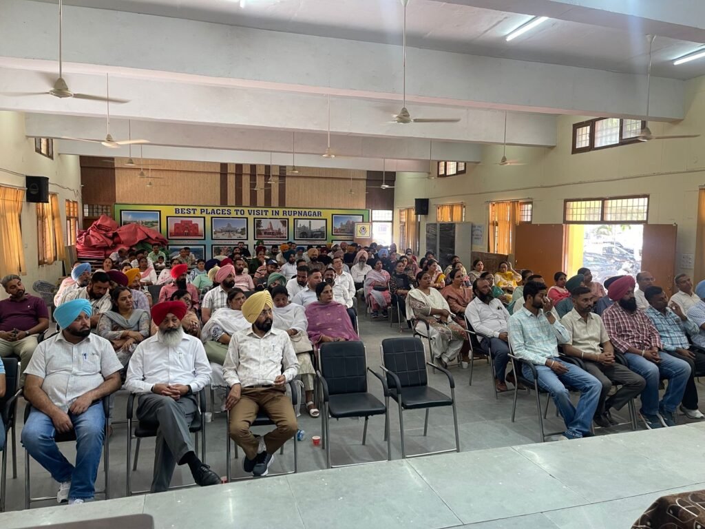 The District Level School Tournament Committee and Zone School Level Tournament Committees of Rupnagar District were elected unanimously.