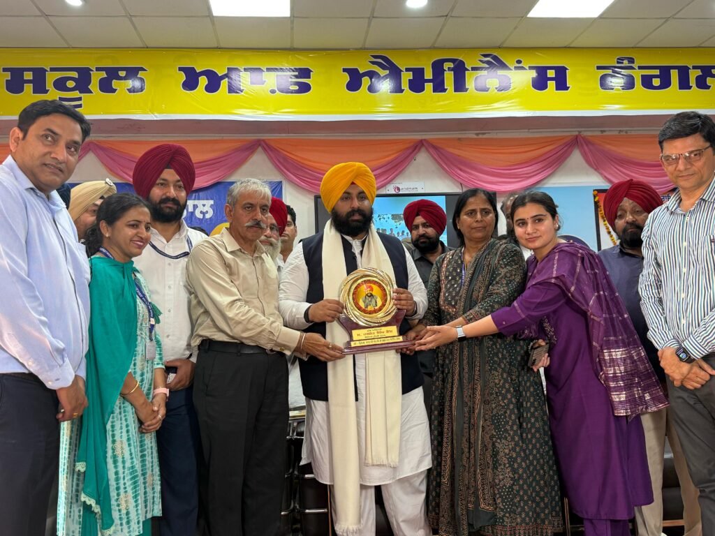 Dr. Bhim Rao Ambedkar School of Eminence will be the name of Government School Nangal - Harjot Bains