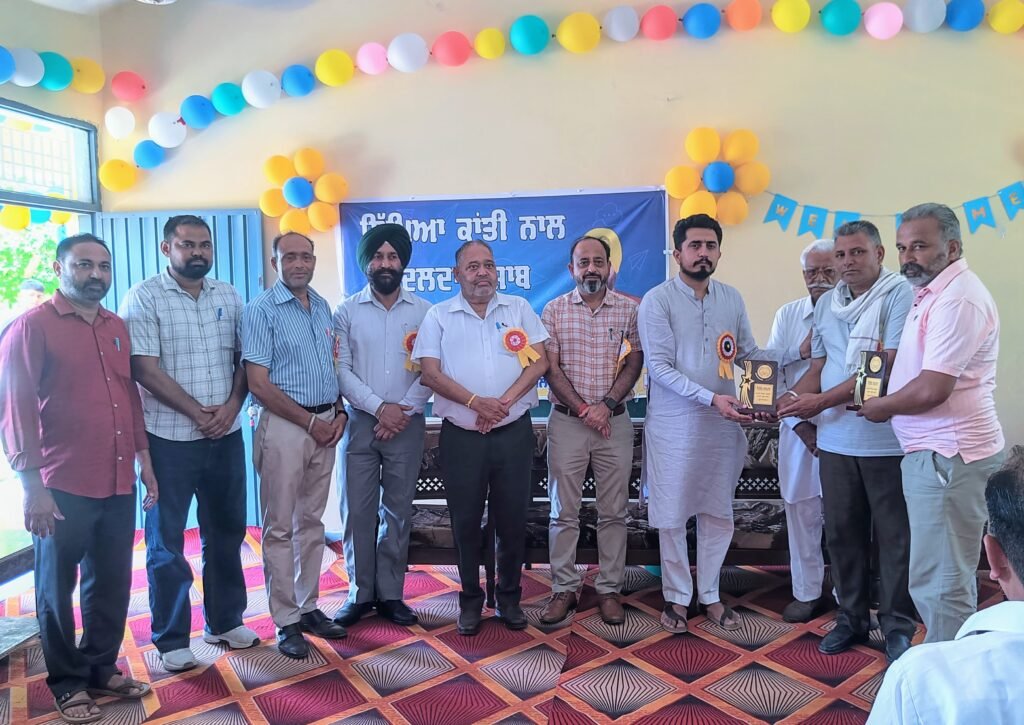 Government Senior Secondary Smart School, Kangar under Punjab Sikhiya Kranti, dedicated to the public after renovation of its boundary wall