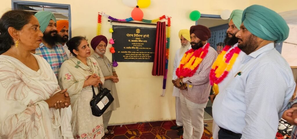 MLA Dr. Charanjit Singh inaugurated the development works of Dhanuri, Bhagowal and Paprali schools
