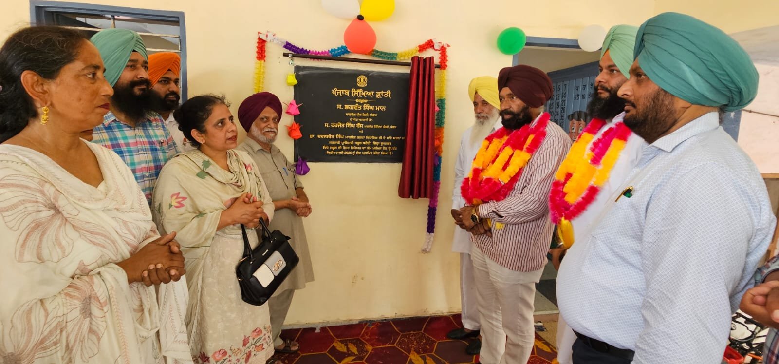 MLA Dr. Charanjit Singh inaugurated the development works of Dhanuri, Bhagowal and Paprali schools