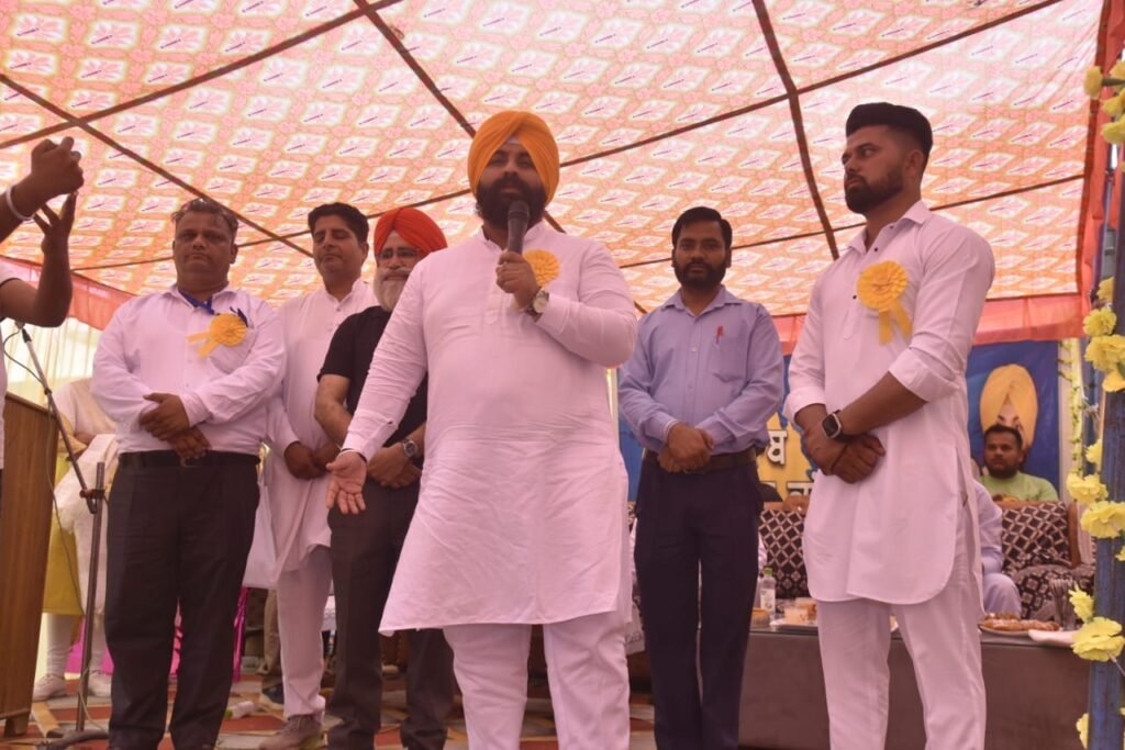 Education Minister S. Harjot Singh Bains inaugurated development works worth approximately Rs. 20 lakh at Government High School Nangran.
