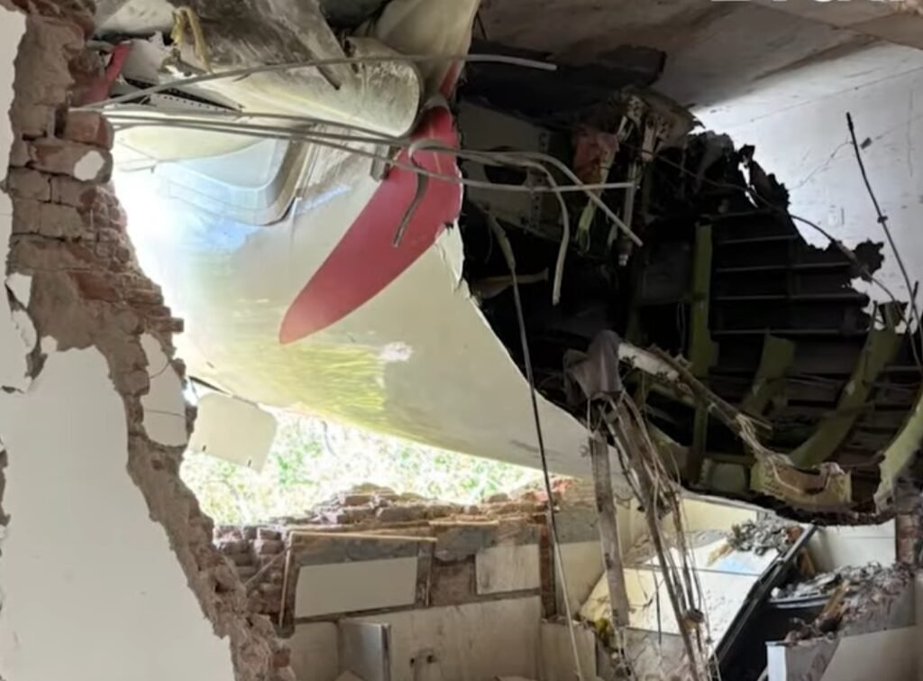 Air India Flight Crashes After Takeoff from Ahmedabad; Front Section Lands on BJ Medical College Hostel