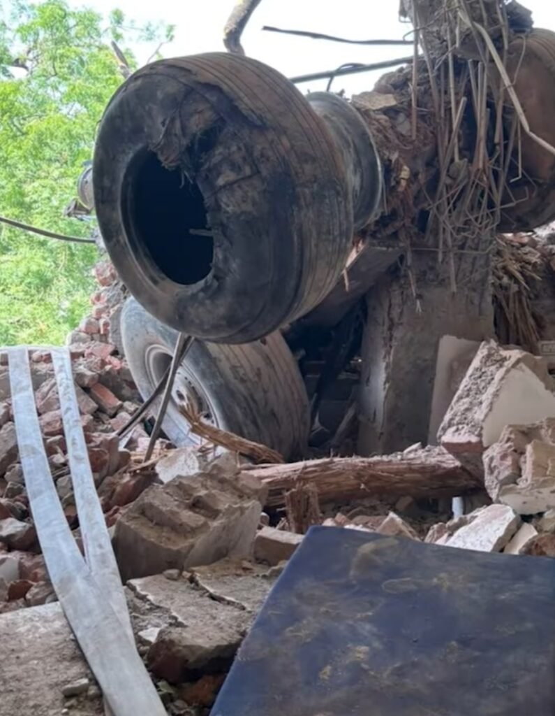 Air India Flight Crashes After Takeoff from Ahmedabad; Front Section Lands on BJ Medical College Hostel