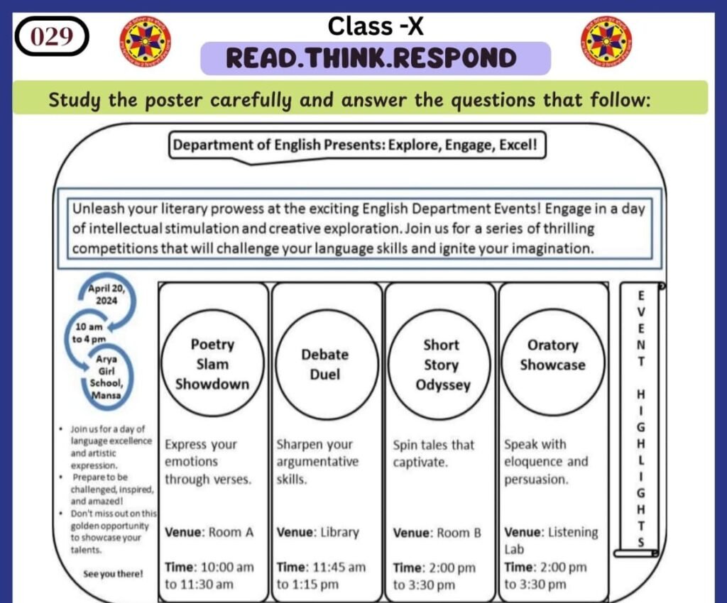 Read Think Respond 1 Read Think Respond