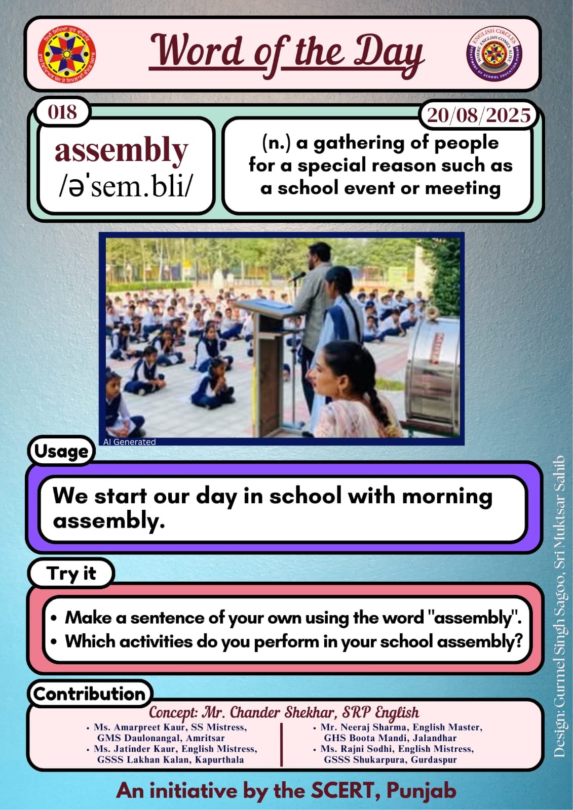 Assembly word of the day