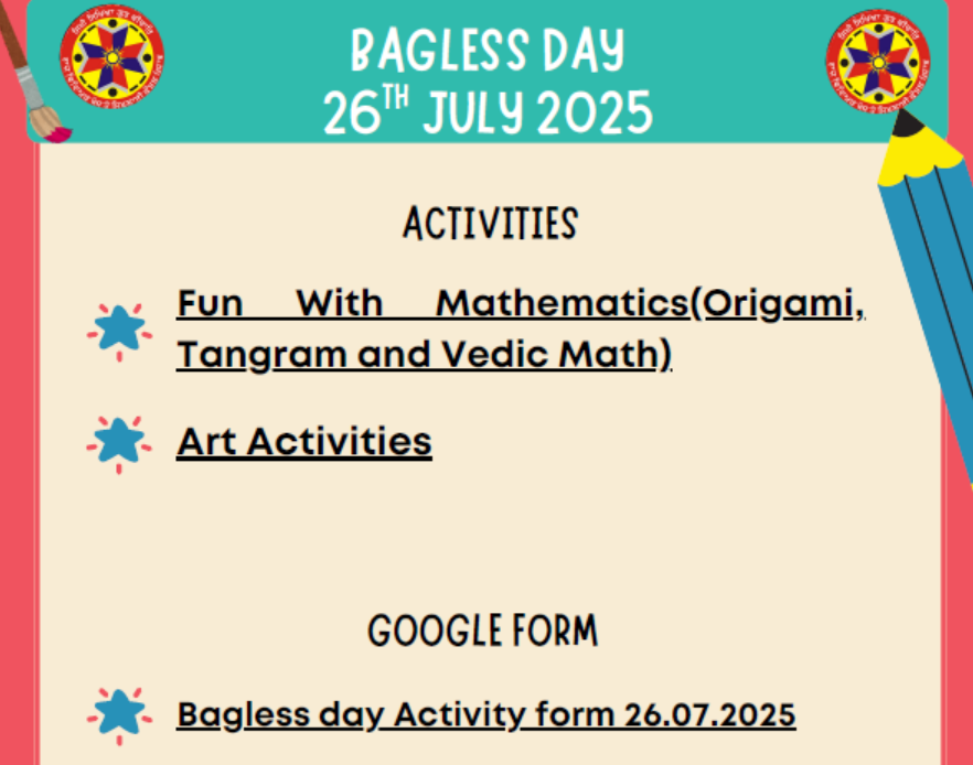 BAGLESS DAY 26TH JULY 2025