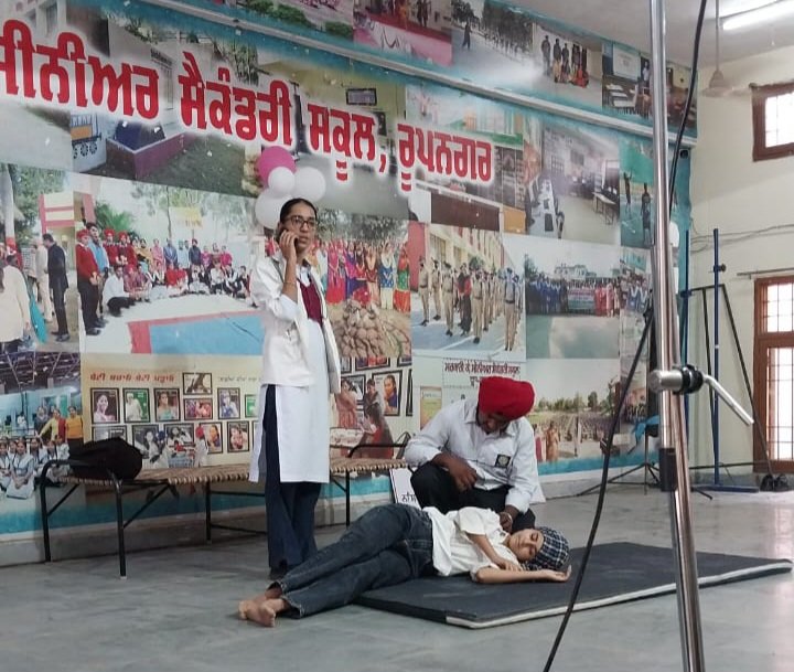 70 schools participated in the block level drama competitions organized in various schools of the district. “ਯੁੱਧ ਨਸ਼ਿਆਂ ਵਿਰੁੱਧ"