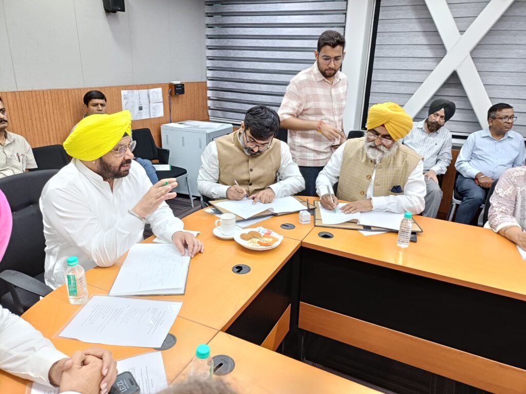 MoU Signed Between Punjab Government and IIT Ropar for Setting Up AI-Based Cyber-Physical Systems (CPS) Lab