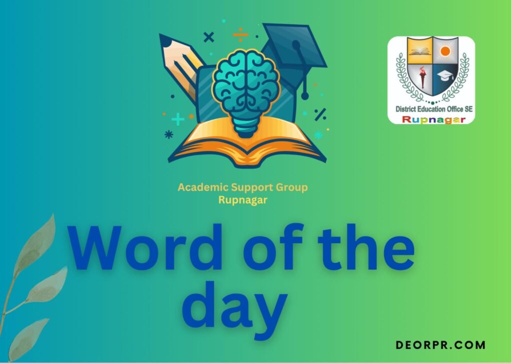 Word of the day