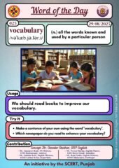 Vocabulary word of the day
