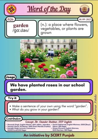 Garden Word of the day