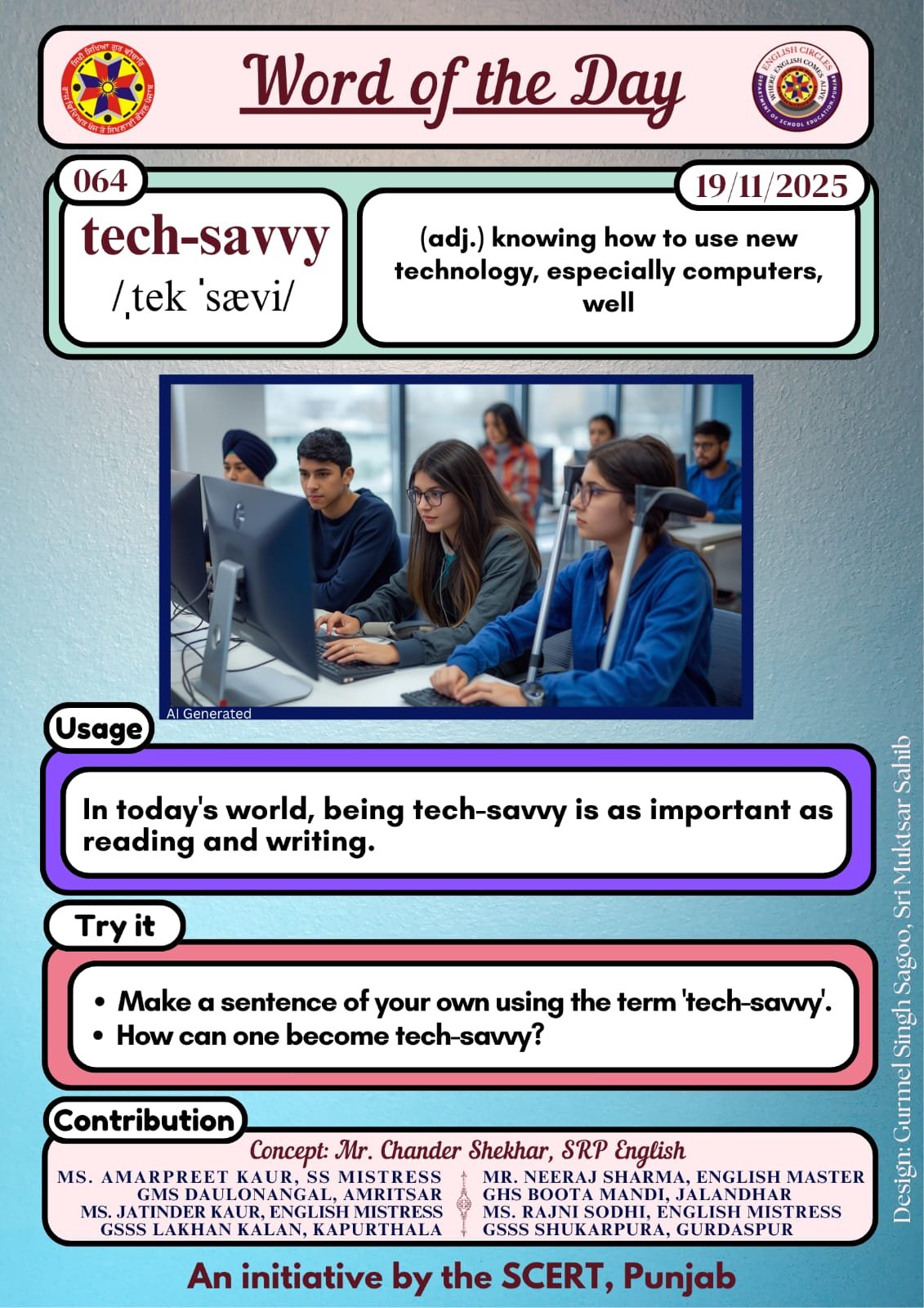 Tech-savvy word of the day