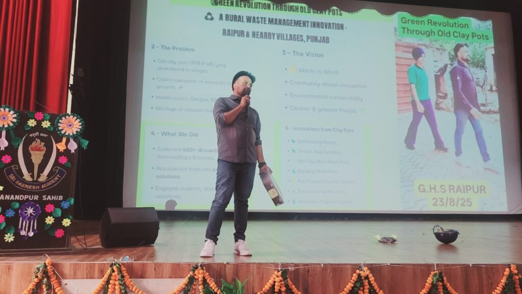 Cluster level workshop for school eco-clubs successfully organized at Rupnagar