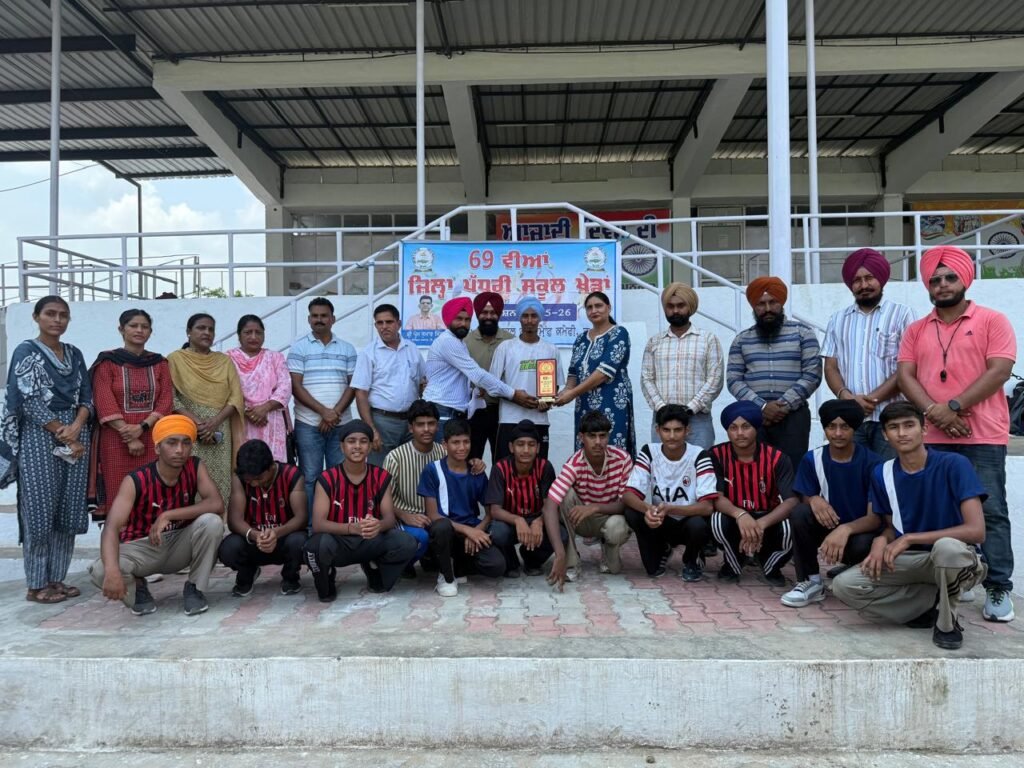 Kho-Kho competition concludes at Nehru Stadium, Rupnagar, leaving unforgettable memories