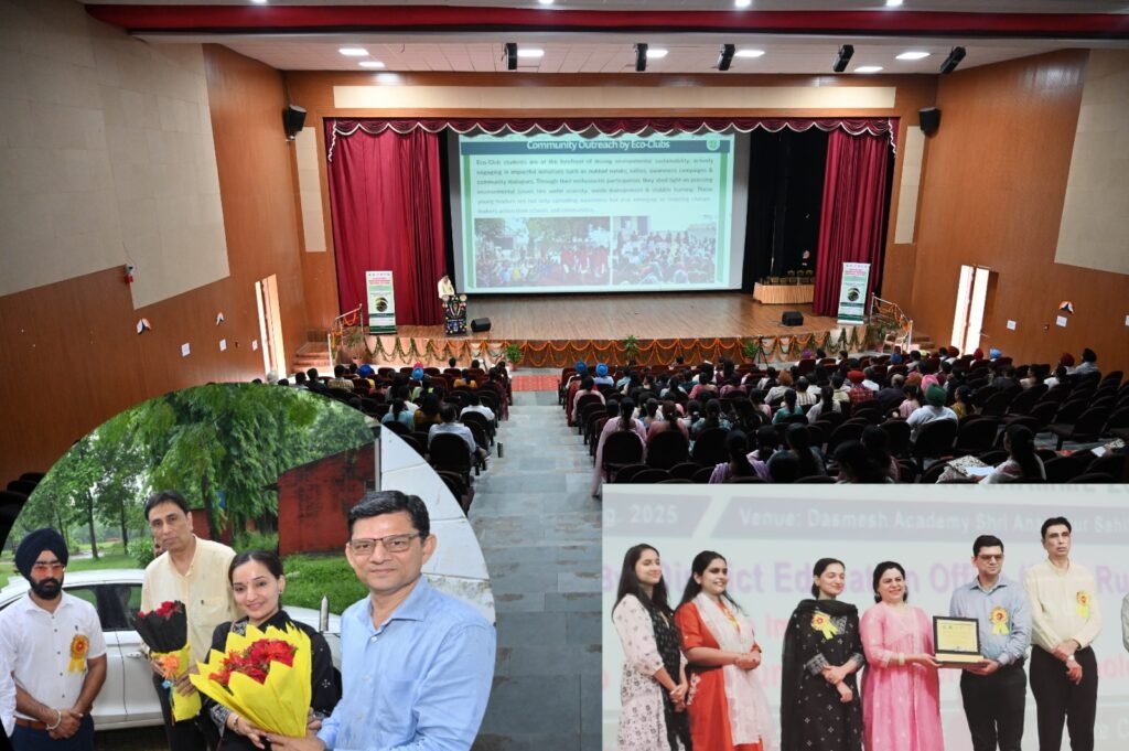 Cluster level workshop for school eco-clubs successfully organized at District Rupnagar
